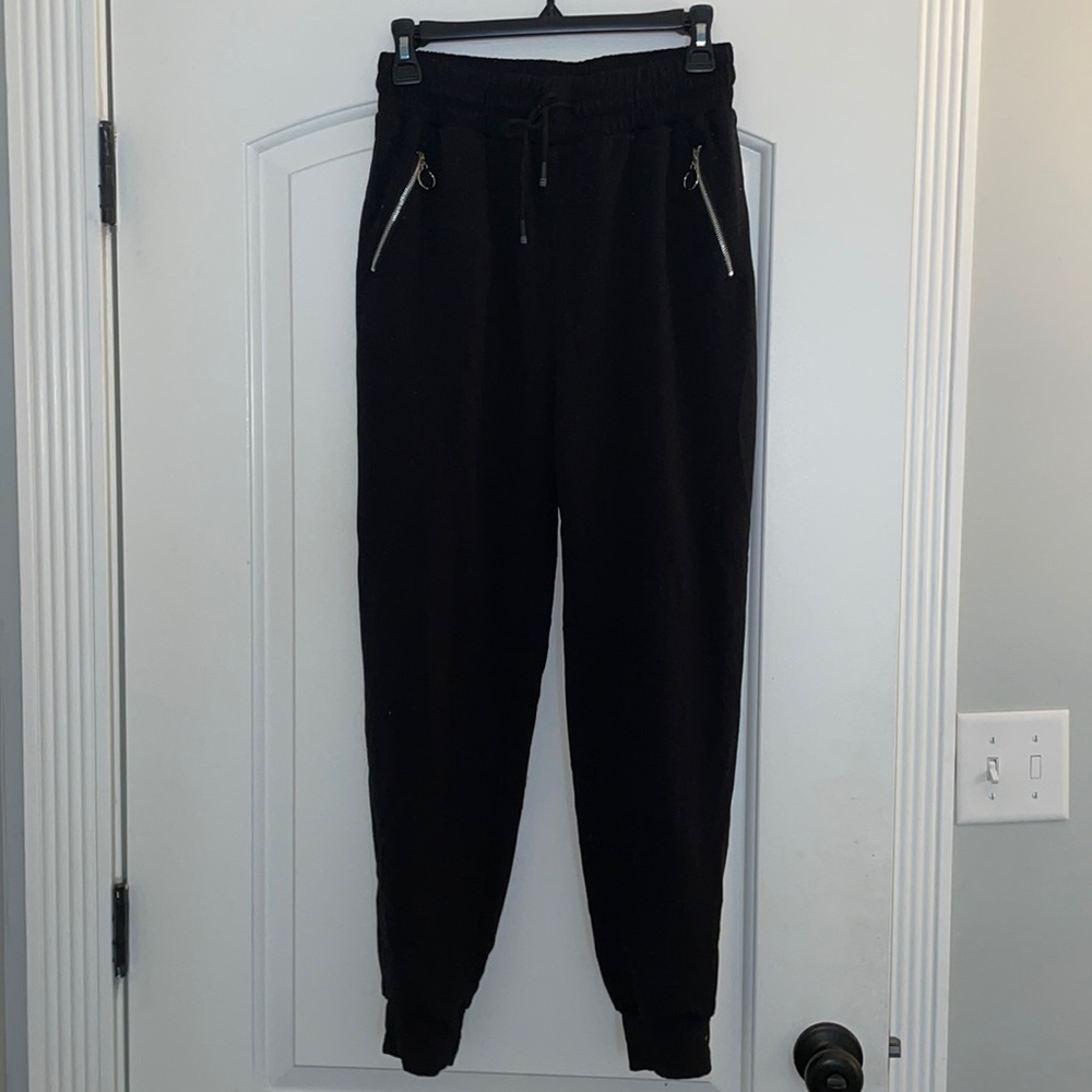 Ruby and Jenna Black joggers
